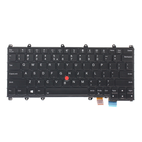 Tastatura za laptop Lenovo ThinkPad X380 Yoga crni frejm slika 1