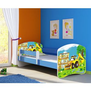 ACMA Dječiji krevet Acma II Blue - 140x70cm - Dezen 20
