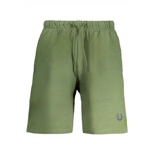 GIAN MARCO VENTURI MEN'S GREEN SHORT PANTS slika 1