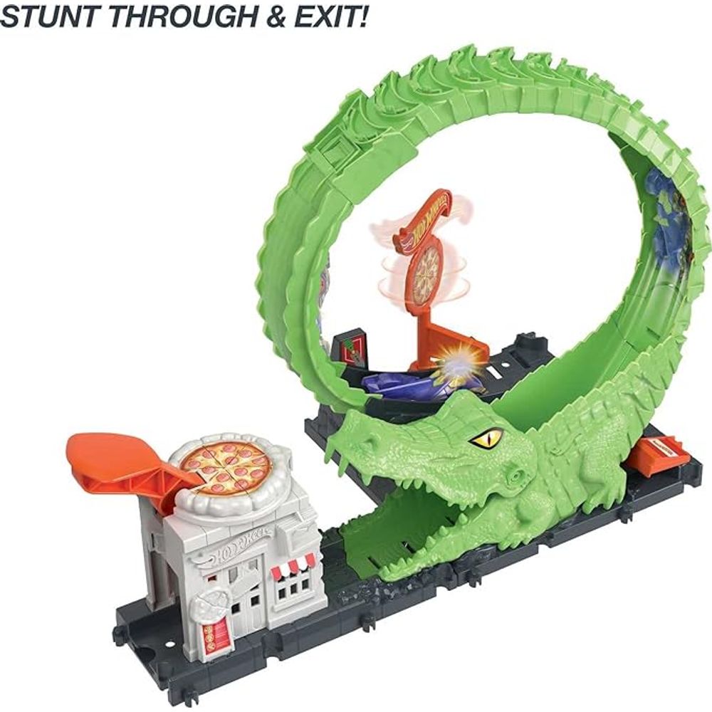 Hot Wheels City Attack Set za igru sa autićem, Sorto slika 3