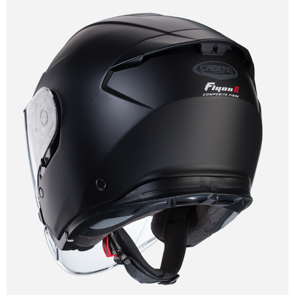 Otvorena – jet kaciga za motor M vel. Caberg Flyon II - Crna slika 2