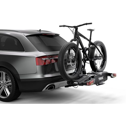 Thule EasyFold XT 2, 933B nosač bicikla na kuku crni za 2 bicikla s torbom slika 16