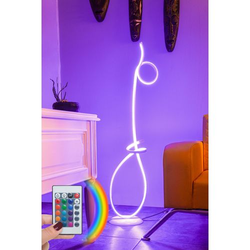 Picasso White - Multicolor Multicolor Floor Lamp slika 8