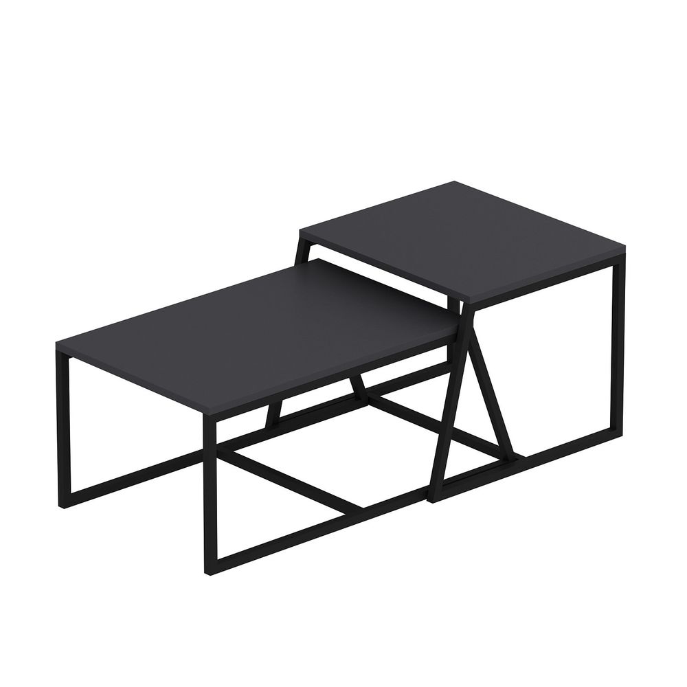 Minimal - Antracitni Sto za Kafu slika 9