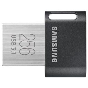 Samsung MUF-256AB/APC 256GB USB Flash Drive, USB 3.1, FIT Plus, Read up to 400MB/s, Black