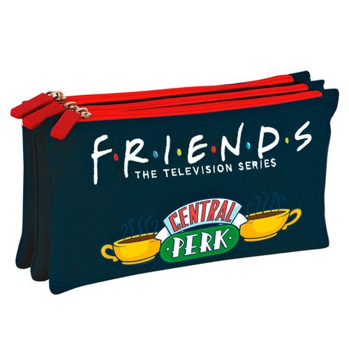 Friends triple pencil case slika 1