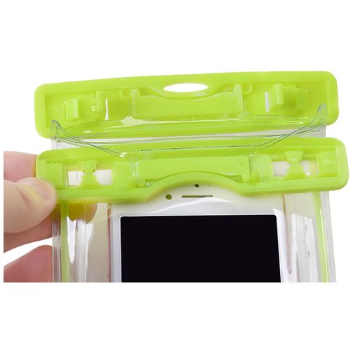 hoco. Torbica za mobitel, vodootporna, fluo zelena - Clear fantasy waterproof bag, GR slika 2