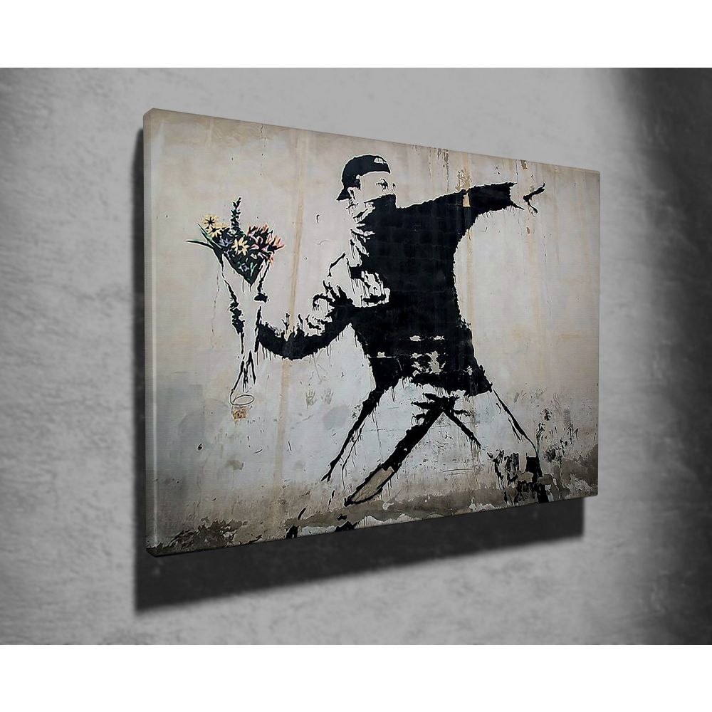 Dekorativna platna slika WY18 (70 x 100 cm), boja: višebojna slika 4