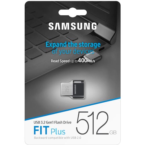 Samsung 512GB FIT Plus USB 3.1 MUF-512AB sivi slika 2