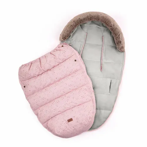 PETITE&MARS Footmuff Comfy 4 u 1 zimska vreća za kolica, Glossy Princess/Grey slika 4