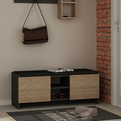 Zulla - Anthracite, Sonomo Anthracite
Oak Shoe Cabinet slika 1