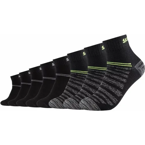 Skechers 3ppk wm mesh ventilation quarter socks sk42017-9997 slika 1