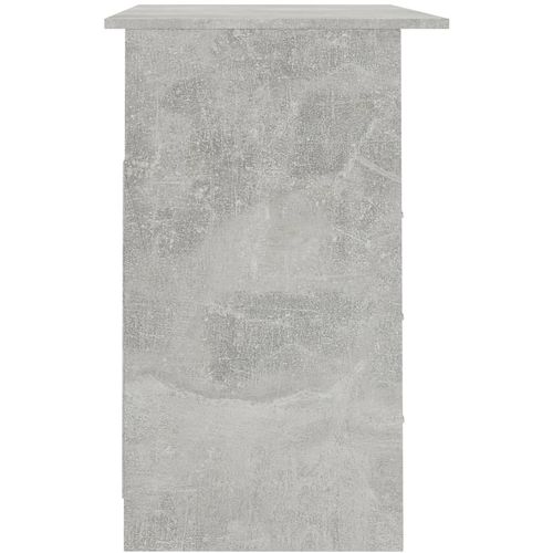 Radni stol s ladicama siva boja betona 110 x 50 x 76 cm iverica slika 23