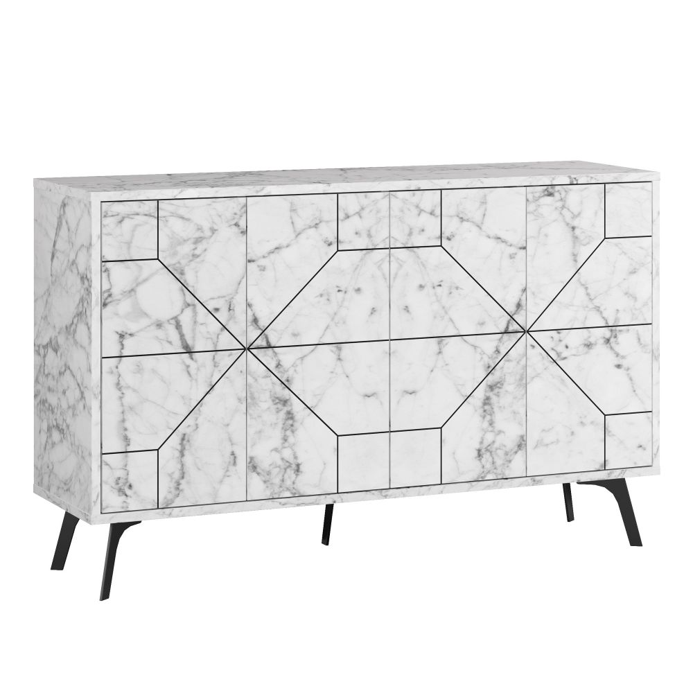 Dune - Carrara Bijela Konsole slika 5