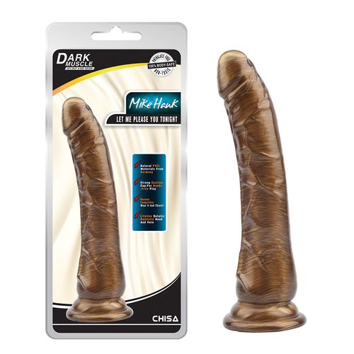 Zlatni Dildo 22cm Mike Hawk Gold slika 1