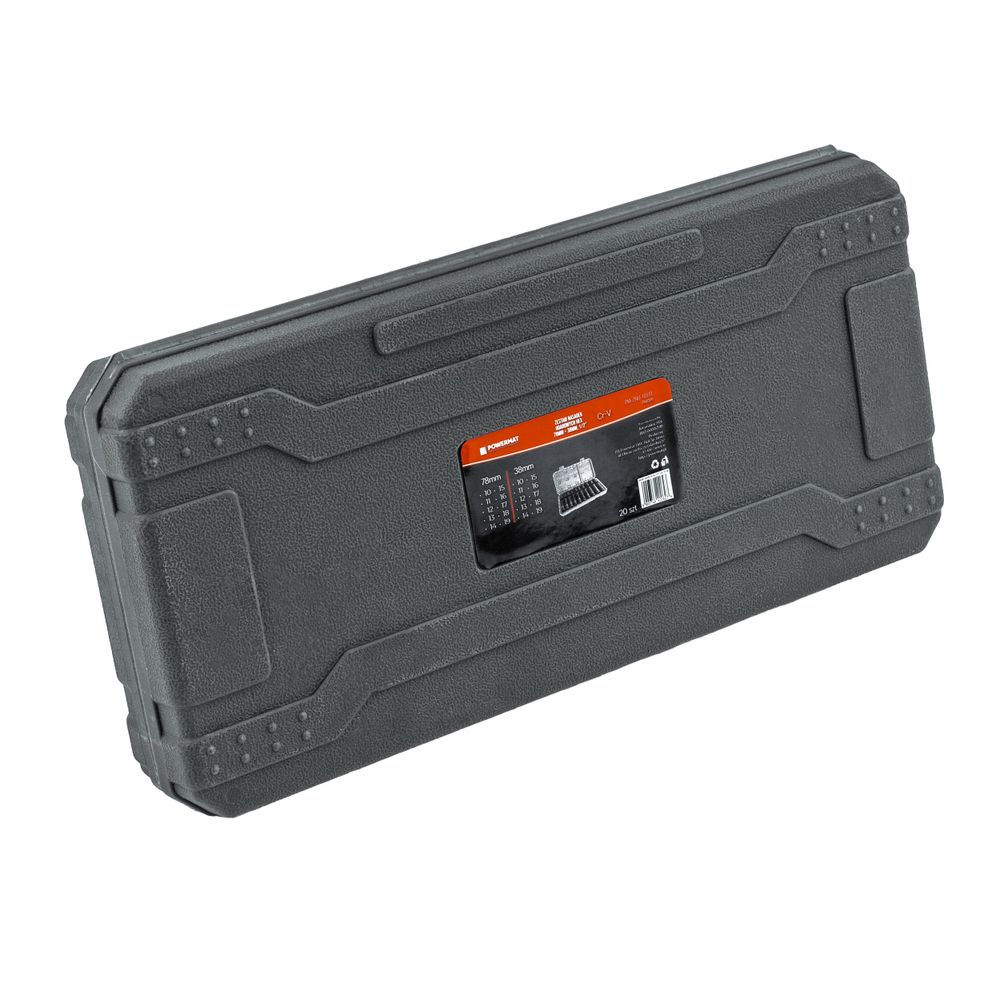Set udarnih nasadnih ključeva HEX – 20 dijelova, 1/2" slika 2