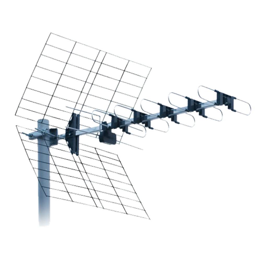 Iskra Antena UHF antena, 22 elementa, F/B ratio 28db, dužina 81cm - DTX-22F slika 1