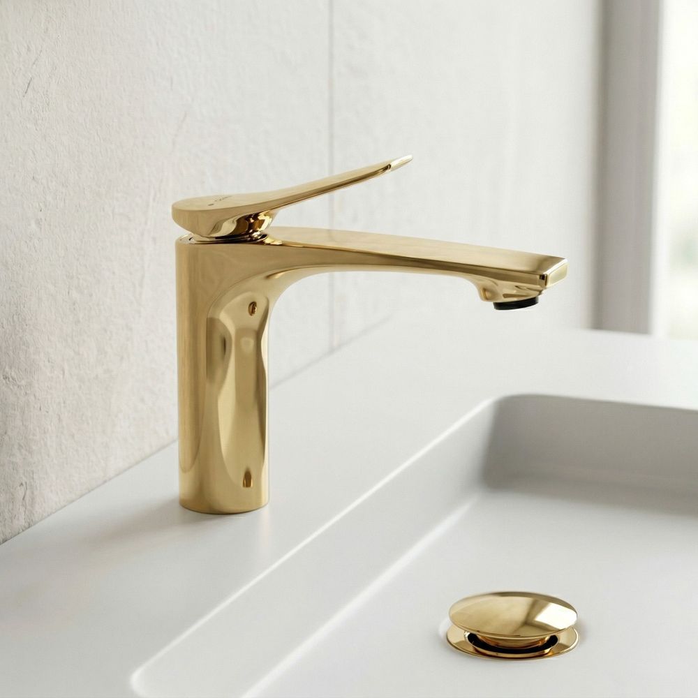 Miješalica za umivaonik REA Vision Gold Low slika 2