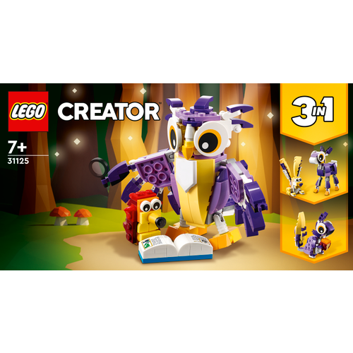 LEGO® CREATOR 31125 Šumska stvorenja iz mašte slika 7