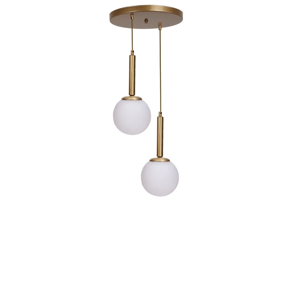 Opviq Luster 874, Bijela, Zlatna slika 3