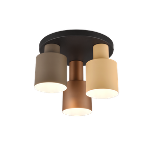 AGUDO-3 stropna lampa MULTIKOLOR 3XE27