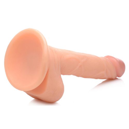 Dildo Poppin - 16.5 cm, bež slika 4