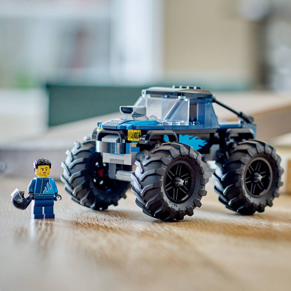 LEGO 60402 Plavi čudovišni kamion slika 9