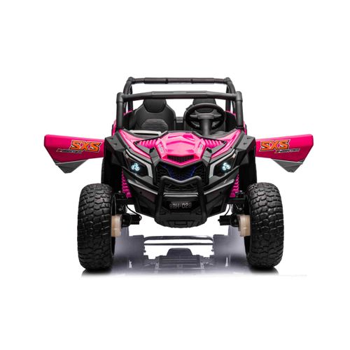 Buggy na akumulator UTV X3 Off-Road 4x4 - dvosjed - rozi slika 2