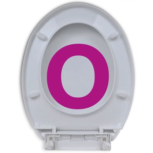 Toaletna daska s mekim zatvaranjem bijela ovalna slika 34