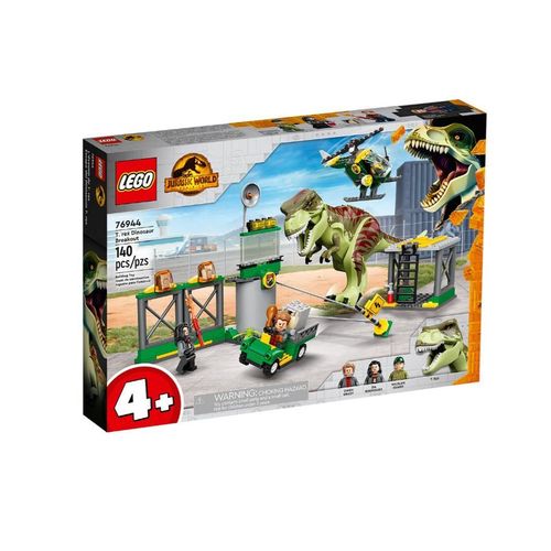 Lego Jurassic World T. Rex Dinosaur Breakout slika 4