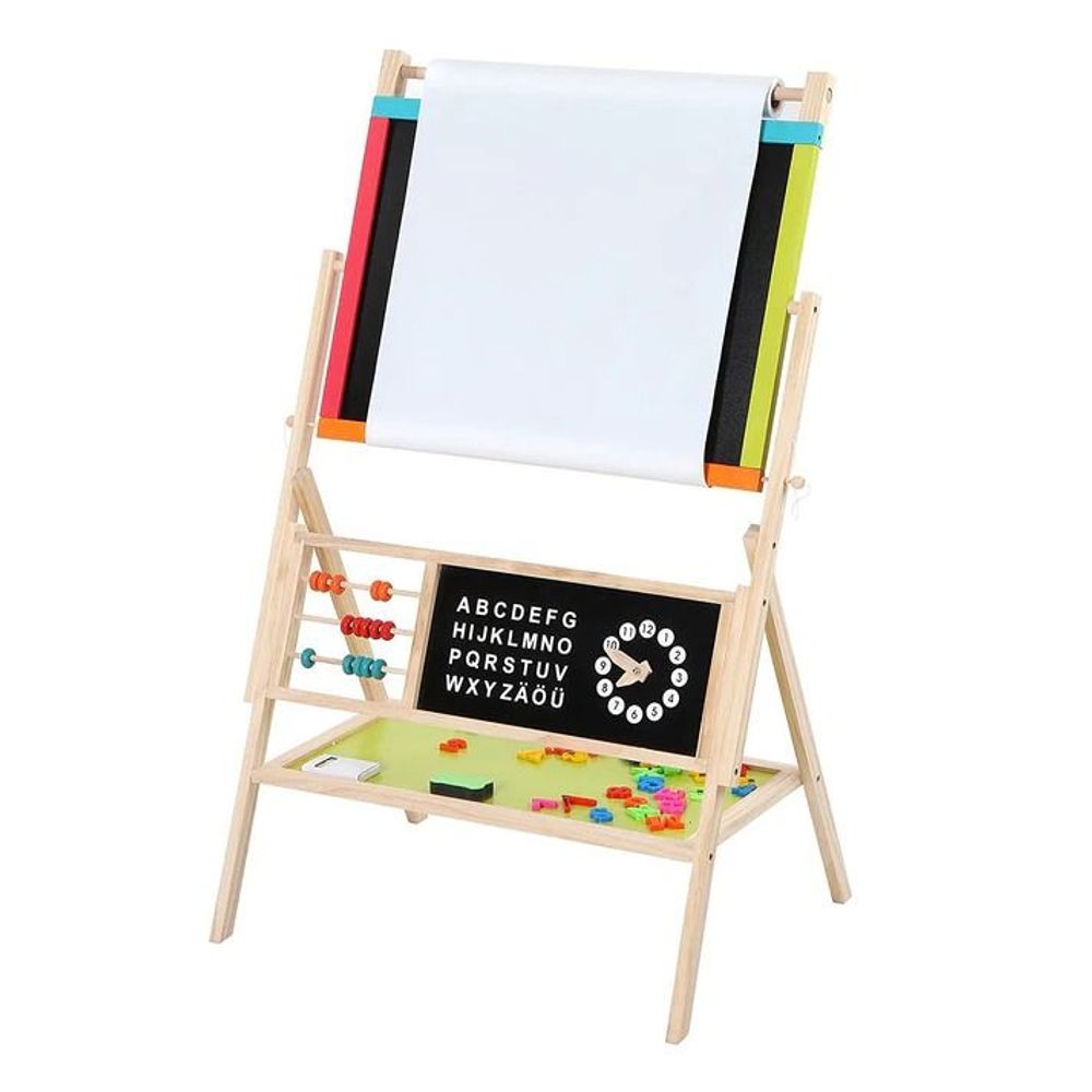 Kinder Home Drvena dvostrana tabla sa dodacima, Šarena slika 5