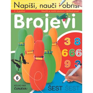 Napiši, nauči i obriši Brojevi