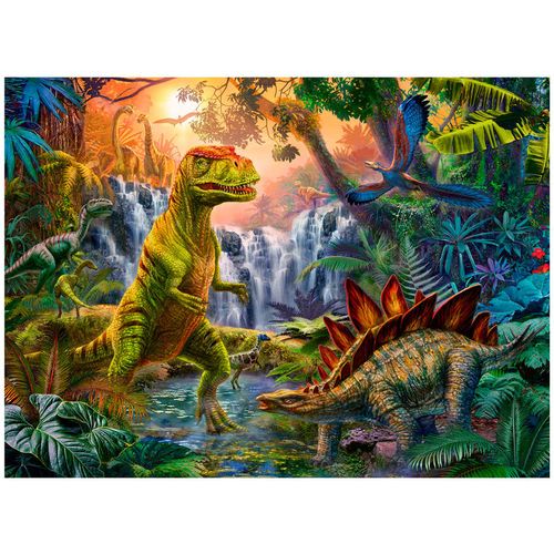 Dinosaur Oasis puzzle XL 100pcs slika 1