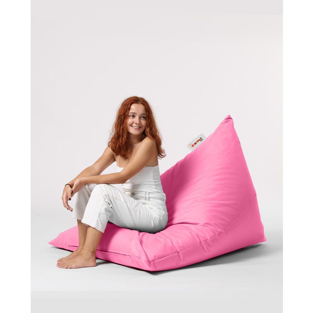 Pufna za sjedenje 'Pyramid Big Bed' - Roza boja s motivom vrta slika 8