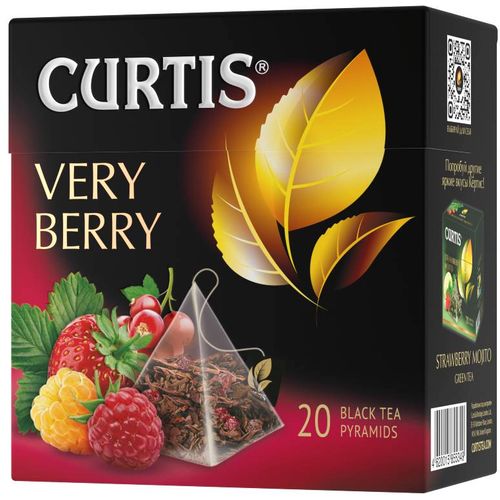 CURTIS Very Berry - Crni čaj sa bobičastim voćem 20x1.7g 110939 slika 1