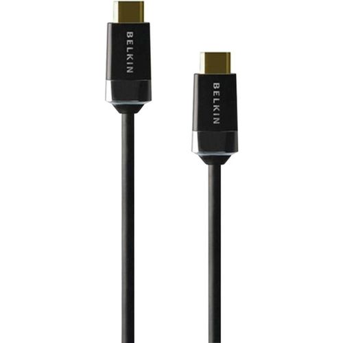 Belkin HDMI priključni kabel HDMI A utikač, HDMI A utikač 1.00 m crna HDMI0017-1M  HDMI kabel slika 1