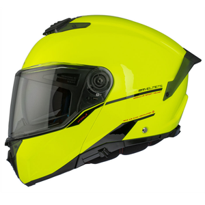 MT Helmets Atom 2 SV Solid A3 Gloss Flour Yellow
