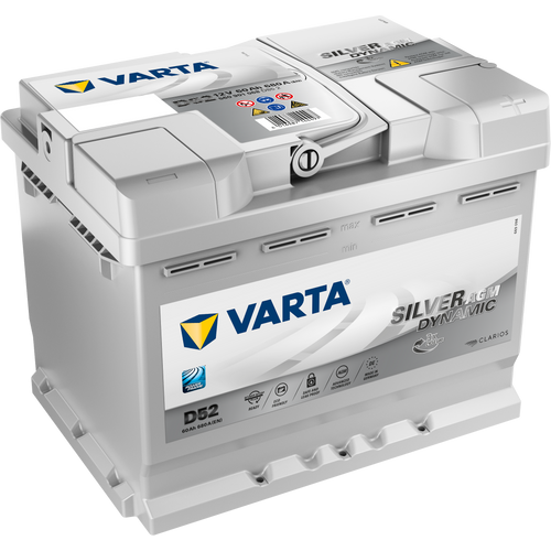 VARTA Silver Dynamic AGM Akumulator 12V, 60Ah, D, start-stop slika 1