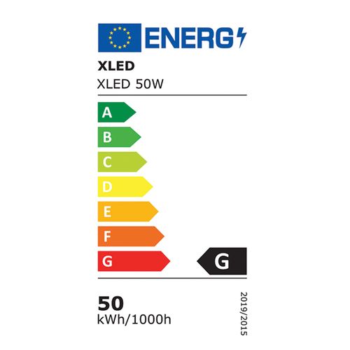 XLED 50W LED reflektor 6500K,4000Lm,IP65,AC220-240V slika 2