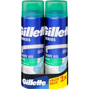 Gillette serum gel za brijanje Soothing 2X200ml