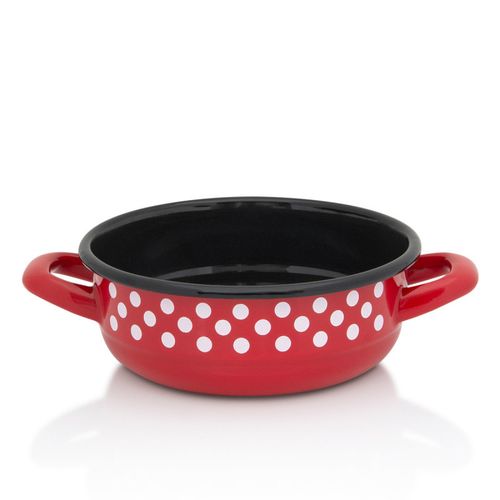 Metalac seljačka zdjela Red dot, 18cm / 1,50l  slika 1