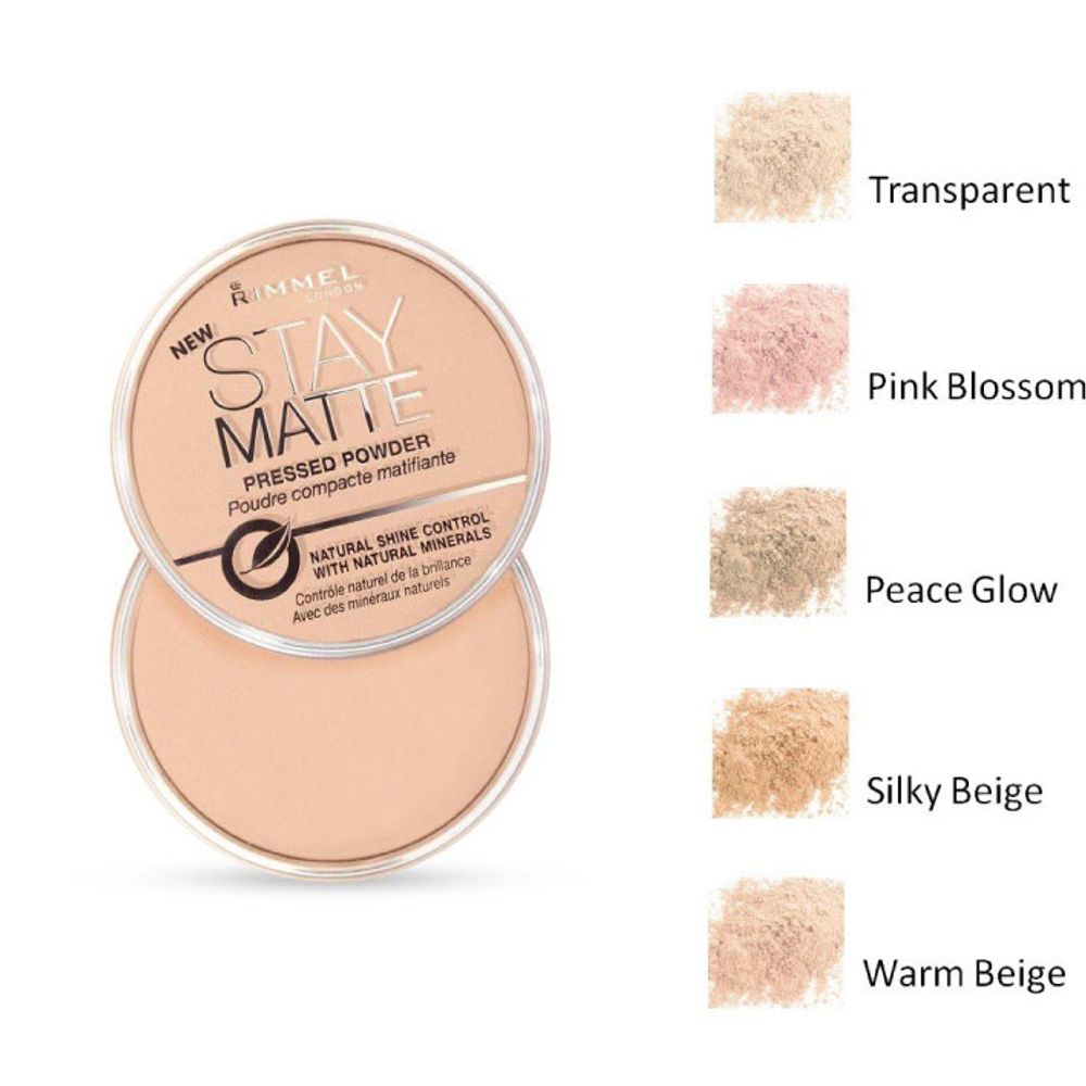 Rimmel  Puder u kamenu  Stay Matte Silky Beige 05 14g  slika 2