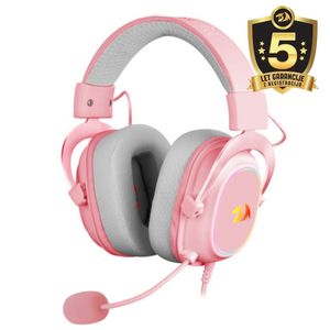 HEADSET - REDRAGON ZEUS-X PINK