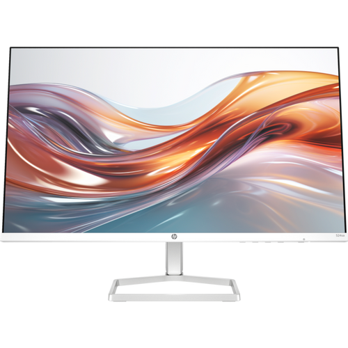 HP consumer 94C36E9 23.8" IPS AG Flat FHD 1920x1080@100Hz, 16:9, 1500:1, 300cd/m², 5ms, 178°/178°, 1 VGA, 1 HDMI 1.4, 2x2 W, Tilt, White/Silver, 2yw, HP Series 5 524sa slika 1