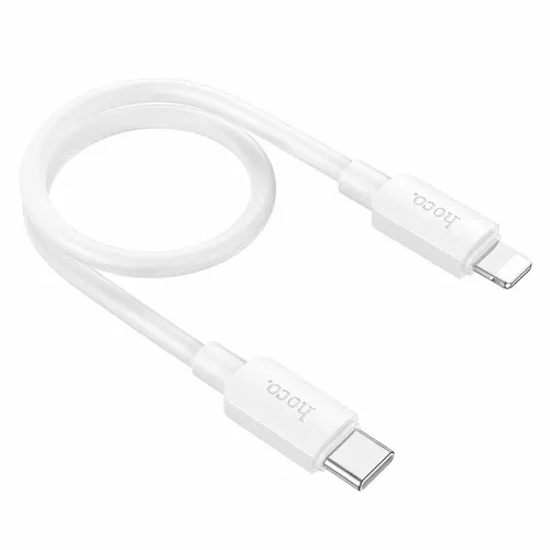 HOCO Type C kabel za iPhone Lightning 8-pin Hyper Power Delivery 27W X96 25cm bijeli slika 1