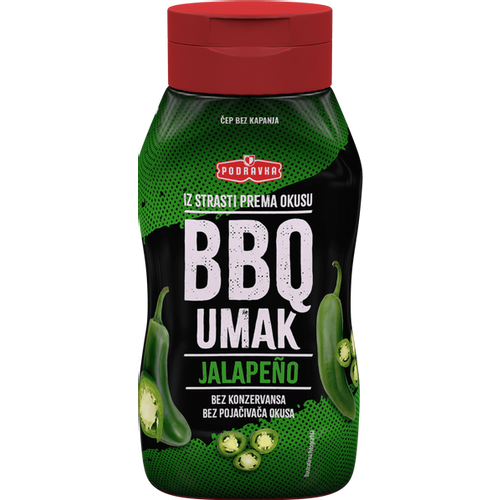 Podravka BBQ umak jalapeno 345 g slika 1