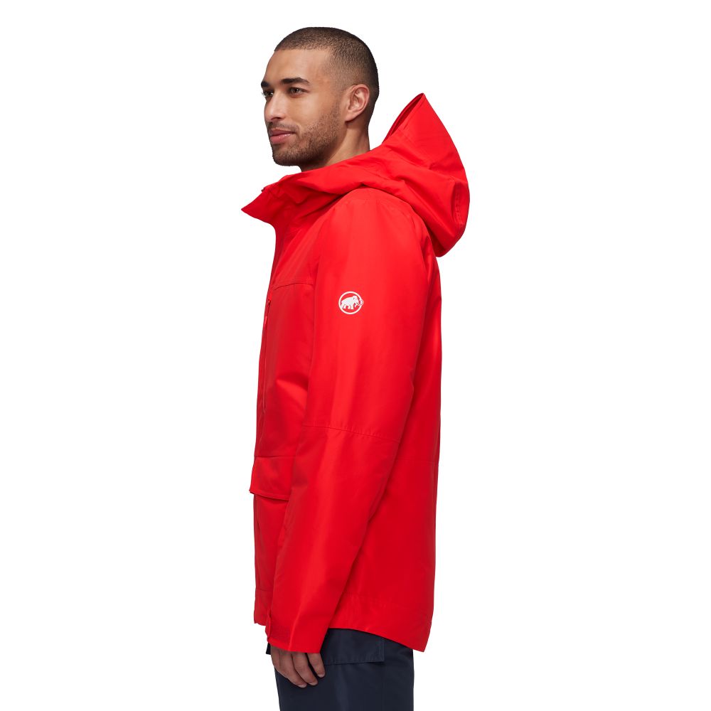 Mammut Muška jakna za skijanje Fine Line HS Termo Hooded Red slika 3