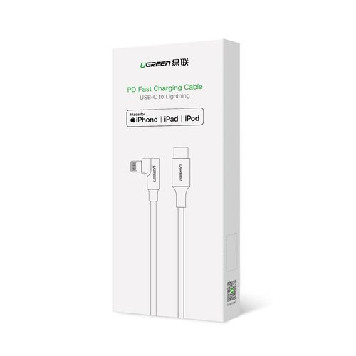 Ugreen Lightning na USB-A kabel, pleteni, 2m - u kutiji slika 2