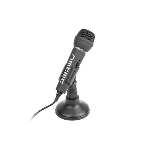 Natec NMI-0776 ADDER, Dynamic Microphone w/Stand, 3.5mm Connector, Black slika 5