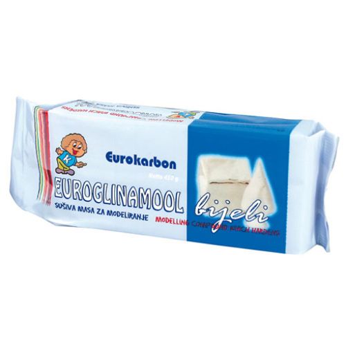 Glinamol bijeli Eurokarbon 450g slika 1